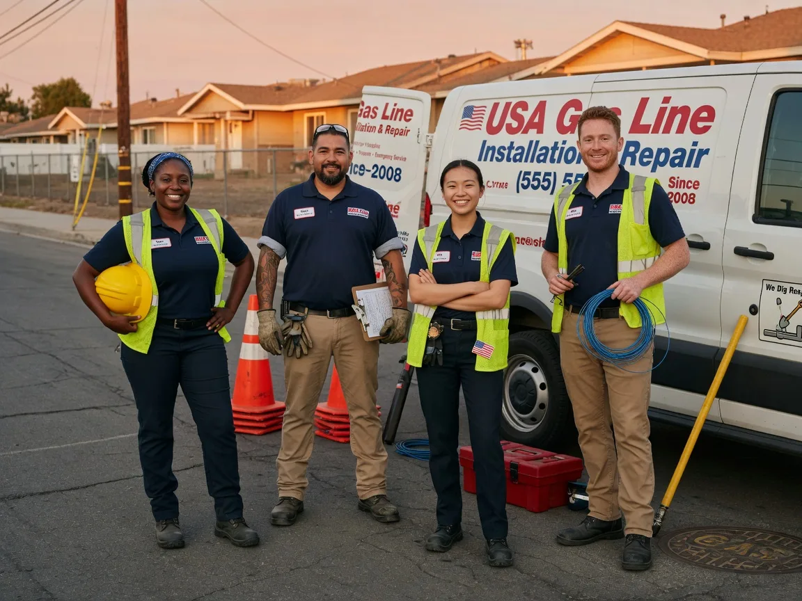 Gas Line Installation company in Harbert, MI